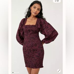 Free People Smock It To Me Mini Dress